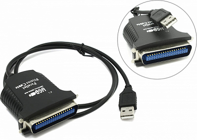 Адаптер (переходник) USB - LPT (IEEE 1284), VCOM VUS7052, 1.8 м