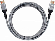 Кабель DisplayPort v1.4, DisplayPort (m) - DisplayPort (m), AOPEN ACG630-2.0, 2 м, серый