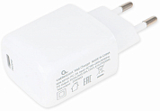 Сетевое зарядное устройство CABLEXPERT MP3A-PC-29, USB C, белое