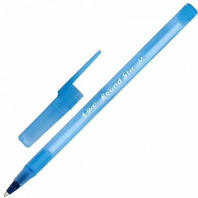 Ручка шариковая одноразовая BIC Round Stic, синяя