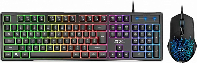 Проводная клавиатура + мышь GENIUS Smart GX-3, USB, черная