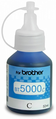 Комплект чернил REVCOL BT5000C (BT500) для Brother, водные, 100 мл, голубой
