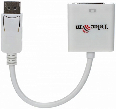 Адаптер (переходник) DisplayPort - DVI, TELECOM TA557, 20 см
