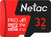 Карта памяти microSDXC NETAC P500 Extreme Pro 32Gb, Class10 UHS-I U1 A1 (NT02P500PRO-032G-S)