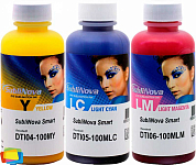 Комплект чернил INKTEC SubliNova Smart DTI-100-3L для Epson, сублимационные, 300 мл, 3 цвета