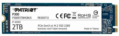 Накопитель SSD M.2 2280 PATRIOT P300 2 Тб (P300P2TBM28)
