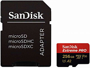 Карта памяти SDXC SANDISK Extreme PRO 256Gb, Class10 UHS-I U3 V30 (SDSQXCD-256G-GN6MA)