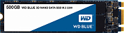 Накопитель SSD M.2 2280 WD Blue 500Гб (WDS500G3B0B)