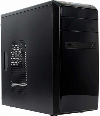 Корпус mATX POWERMAN ES726BK, 450 Вт, черный