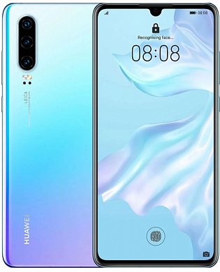 Смартфон HUAWEI P30, 6Gb/128Gb, светло-голубой