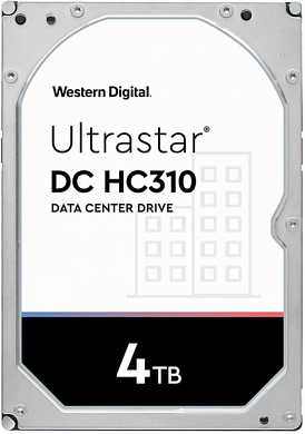 Жесткий диск 3.5" WD Ultrastar DC HC310 4Тб (HUS726T4TALA6L4)