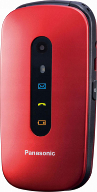 Мобильный телефон PANASONIC KX-TU456RU, красный