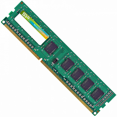 Модуль памяти DDR3 8Gb PC12800 1600MHz SILICON POWER (SP008GBLTU160N02), Retail