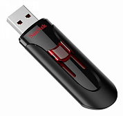 Флешка USB SANDISK Cruzer Glide 128Gb, USB 3.0, черный
