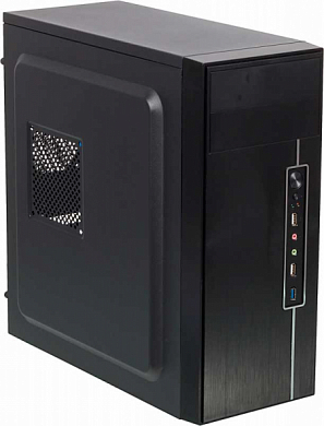 Корпус mATX LINKWORLD VC05-1011, без БП, черный