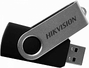Флешка USB HIKVISION M200S 64Gb, USB 2.0, черно-серебристый