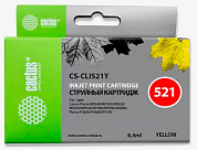 Струйный картридж CACTUS CS-CLI521Y, желтый