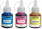 Комплект чернил REVCOL BT5000 (BT500) для Brother, водные, 150 мл, 3 цвета