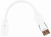 Адаптер (переходник) DisplayPort, CABLEXPERT A-mDPF-DPM-001, 10 см