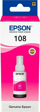 Контейнер с чернилами EPSON 108 C13T09C C13T09C34A, пурпурный
