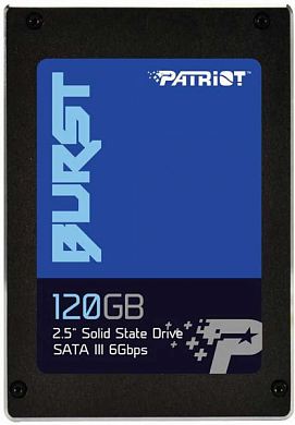 Накопитель SSD 2.5" PATRIOT Burst 120Гб (PBU120GS25SSDR)