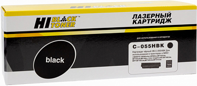 Картридж HI-BLACK HB-055H BK (без чипа), черный