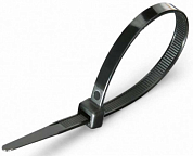 Стяжки 200 x 3.6 мм FORTISFLEX 49411, черные (100 шт)