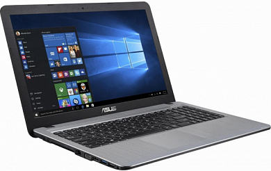 Ноутбук ASUS VivoBook X540YA-XO688D E1-6010/2Gb/500Gb/15.6"/Radeon R2/DOS, серебристый (90NB0CN3-M10380)