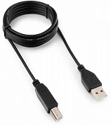Кабель USB 2.0, USB Am - USB Bm, ГАРНИЗОН GCC-USB2-AMBM, 1.8 м, черный