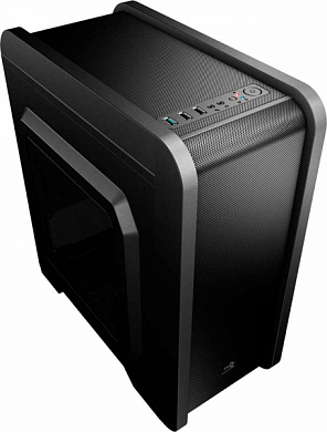 Корпус ATX AEROCOOL QS-240, без БП, черный