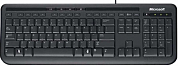 Клавиатура MICROSOFT Wired 600, USB, черная