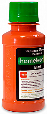 Чернила REVCOL Hameleon CLI-8Bk/CLI-521Bk (C800BK/500BK) для Canon, водные, 100 мл, черный