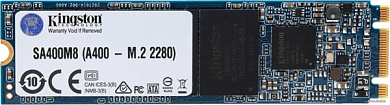 Накопитель SSD M.2 2280 KINGSTON A400 120Гб (SA400M8/120G)