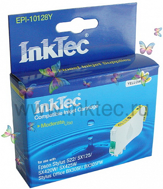 Струйный картридж INKTEC EPI-10128Y, желтый