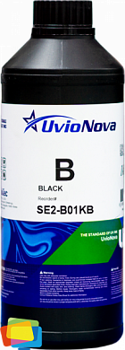 Чернила INKTEC UvioNova SE2-B01KB для Epson, UV DTF (ультрафиолетовые), 1 л, черный