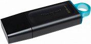 Флешка USB KINGSTON DataTraveler Exodia 64 Гб, USB 3.2, черно-голубой
