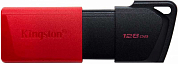 Флешка USB KINGSTON DataTraveler Exodia M 128Gb, USB 3.2, черный/красный