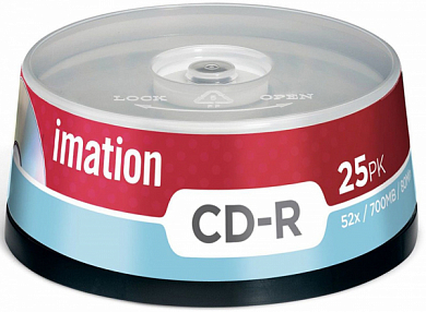 Диск CD-R IMATION 700Mb (73000023074), Bulk, 25 шт