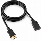 Кабель-удлинитель HDMI v2.0, HDMI (m) - HDMI (f), CABLEXPERT CC-HDMI4X, 1.8 м, черный