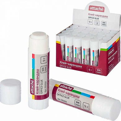 Клей-карандаш ATTACHE Office Glue, 9 г