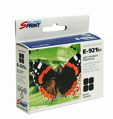 Струйный картридж S-PRINT SP-E-921iBk, черный