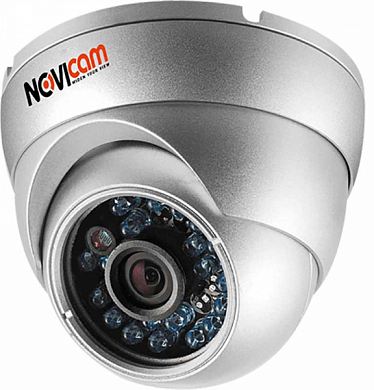 Внешняя купольная гибридная камера NOVICAM AC12W