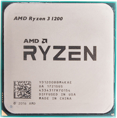 Процессор AMD Ryzen 3 1200 X4 AM4 3.10GHz/8Mb (YD1200BBM4KAE) OEM