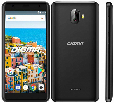 Смартфон DIGMA LINX B510 16Gb черный (LT5037MG)