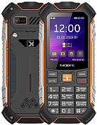 Мобильный телефон TEXET TM-530R, черно-оранжевый