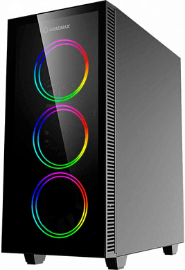 Корпус ATX GAMEMAX Draco XD, без БП, черный