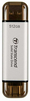 Внешний накопитель SSD TRANSCEND, 512Гб (TS512GESD310S)