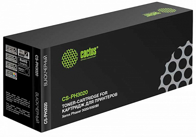 Картридж CACTUS CS-PH3020, черный