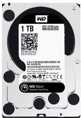 Жесткий диск 3.5" WD Black 1Тб (WD1003FZEX)