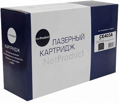 Картридж NETPRODUCT N-CE403A, пурпурный